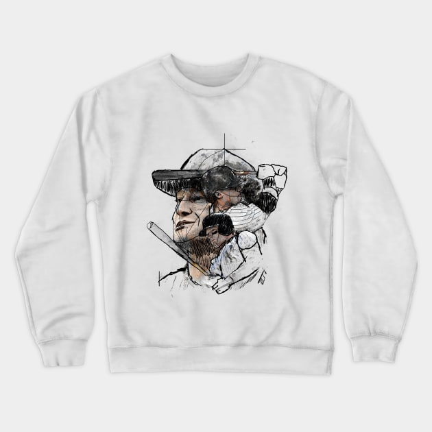 Clint Frazier on Sketch Art Crewneck Sweatshirt by pentaShop